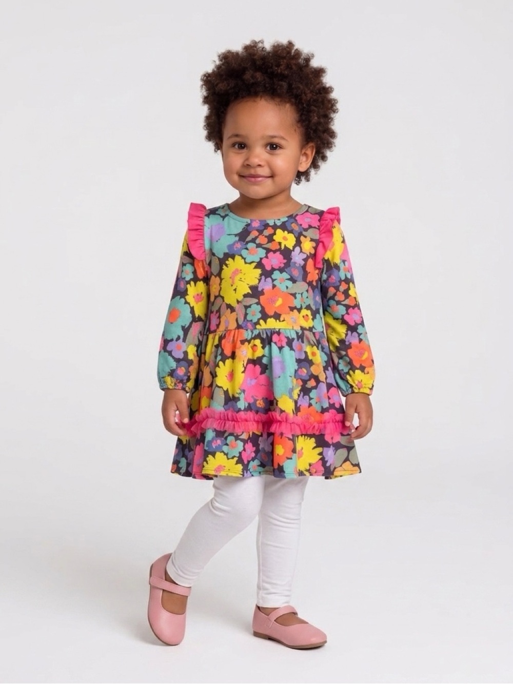 Finding Foxtale You’re Invited Party Dress Flower Power Size 3 - Picture 6 of 15